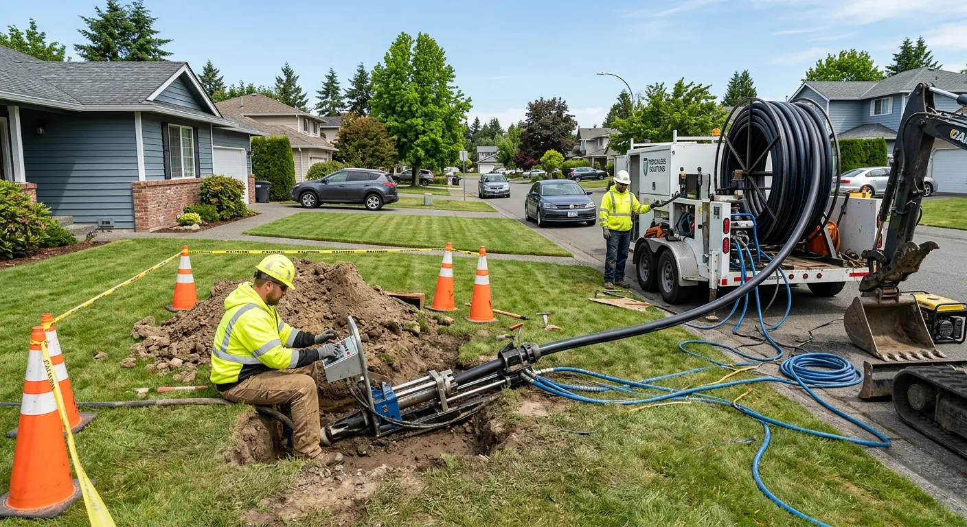 Trenchless Sewer Repair in Riverdale, IL